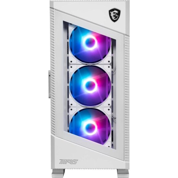 MSI MPG Velox 100R Cristal Templado USB 3.2 Blanca Reacondicionado