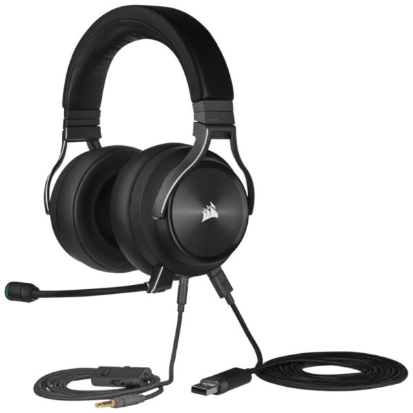 Corsair VIRTUOSO RGB WIRELESS XT Slate Auriculares Gaming Inalámbricos Reacondicionado