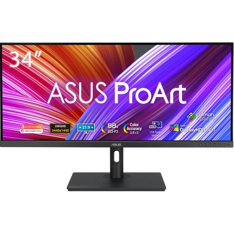 ASUS ProArt PA348CGV 34" LED IPS UWQHD 120Hz FreeSync Premium Pro USB-C Reacondicionado