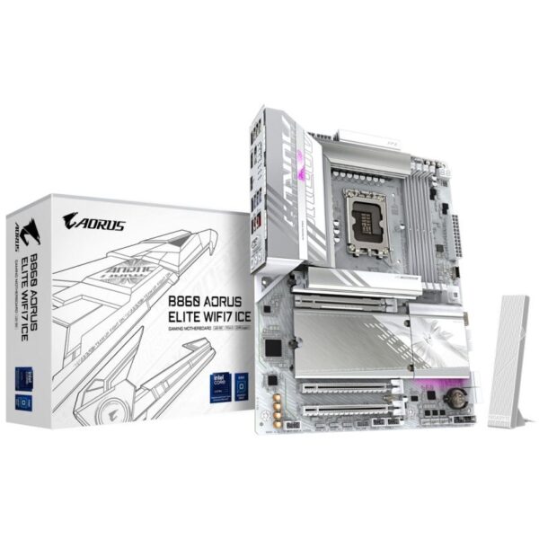 Gigabyte B860 AORUS ELITE WIFI7 ICE Reacondicionado
