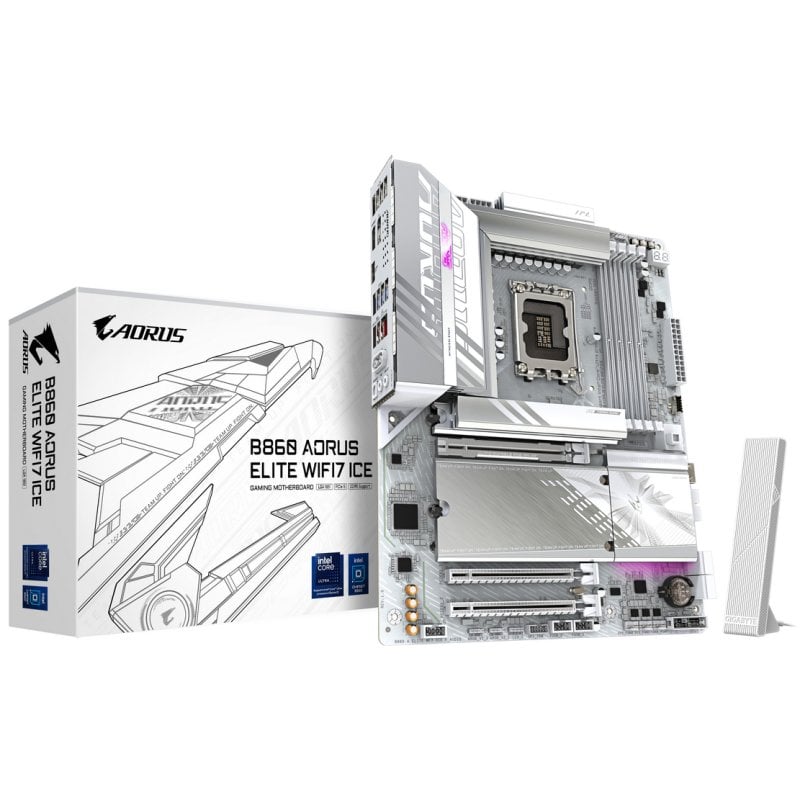 Gigabyte B860 AORUS ELITE WIFI7 ICE Reacondicionado