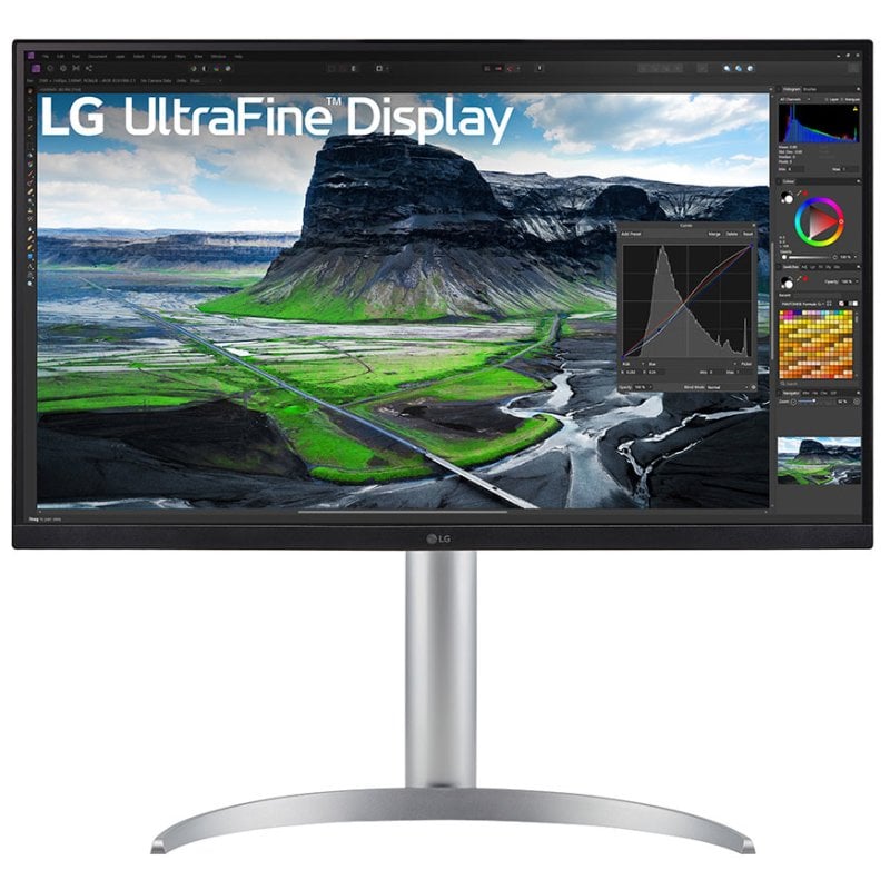 LG UltraFine 27UQ850-W 27" LED IPS UltraHD 4K Altavoces Altura Ajustable FreeSync USB-C Reacondicionado