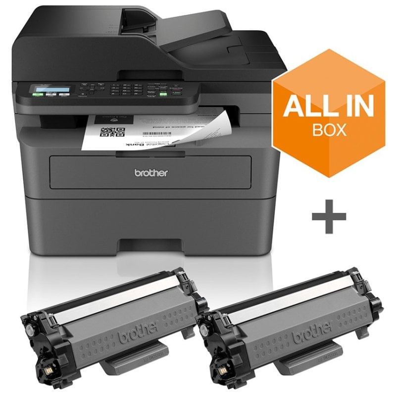 Brother MFC-L2827DWXL Multifunción Láser Monocromo WiFi Dúplex Fax