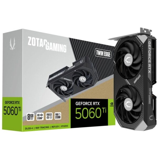 ZOTAC GAMING GeForce RTX 5060 Ti Twin Edge 8GB GDDR7 Reflex 2 RTX AI DLSS4 Reacondicionado