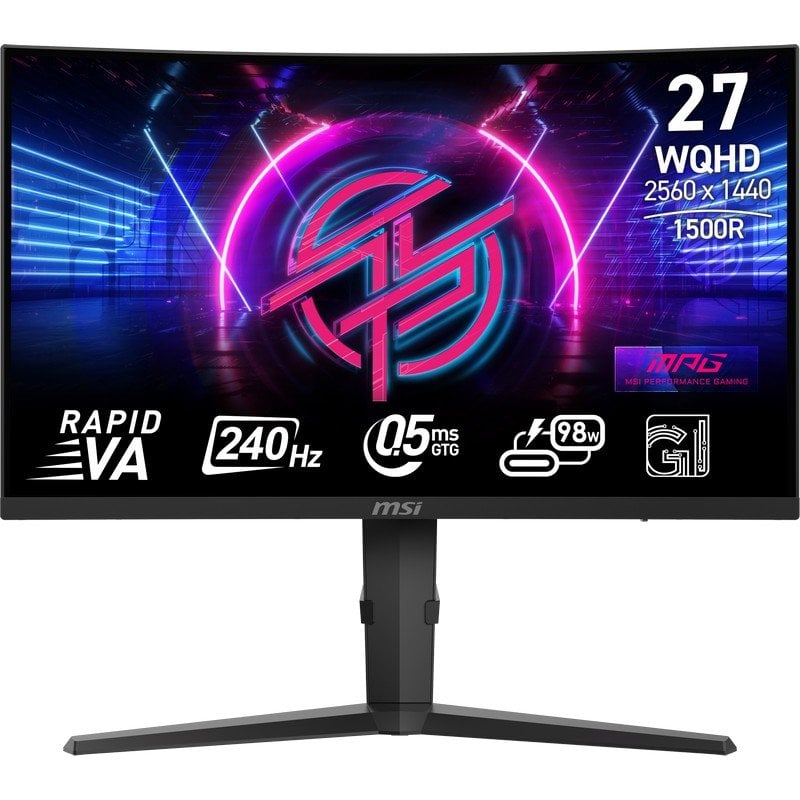 MSI MPG 275CQRXF 27" LED WQHD 240Hz USB-C Curva Reacondicionado