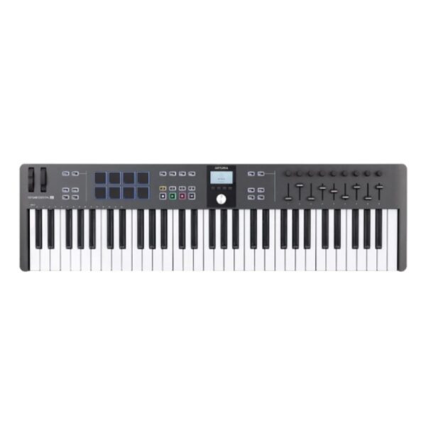 Arturia KeyLab 61 MK3 Controlador MIDI Universal USB 61 Teclas Negro Reacondicionado