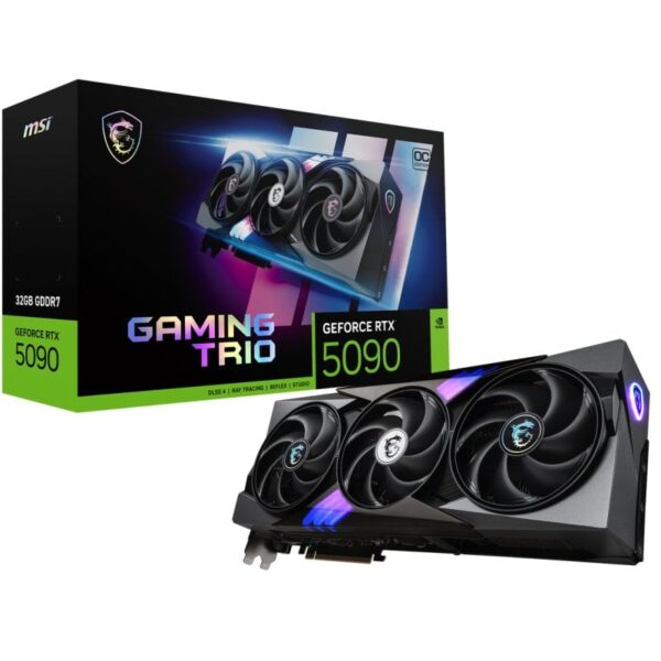 MSI GeForce RTX 5090 GAMING TRIO OC 32GB GDDR7 Reflex 2 RTX AI DLSS4 Reacondicionado