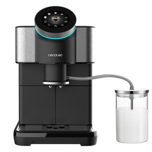 Cecotec Cremmaet Spin Cafetera Superautomática Táctil con Molinillo 15 Bares Negra/Acero Inoxidable Reacondicionado