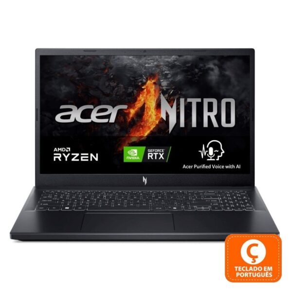 Acer Nitro V 15 ANV15-41-R8MQ AMD Ryzen 7 7735HS/32GB/1TB SSD/RTX 4060/15.6'' (PT) Reacondicionado