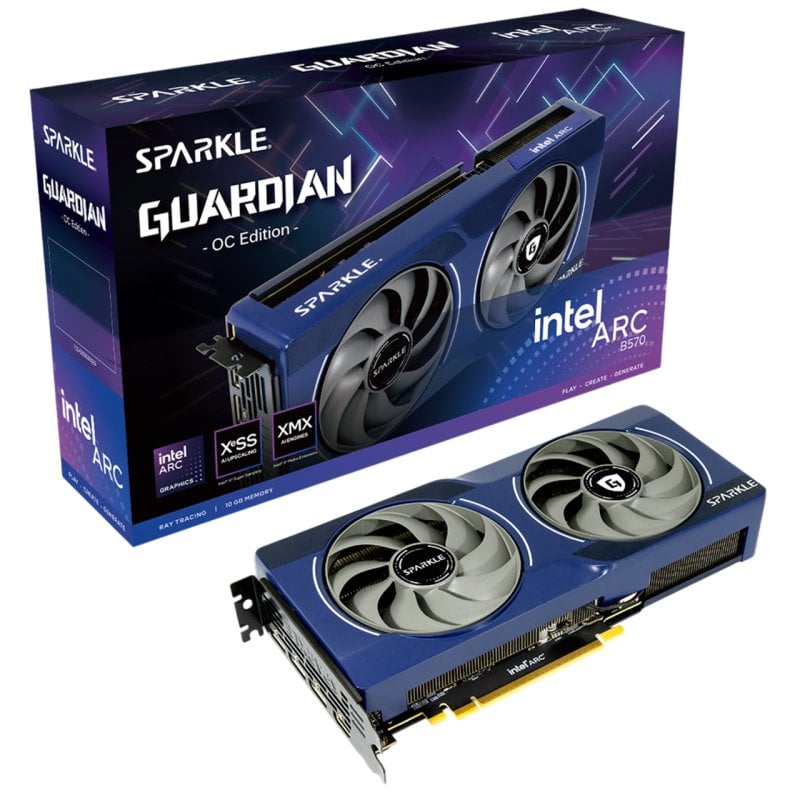 Sparkle Intel Arc B570 GUARDIAN OC 10GB GDDR6 Reacondicionado