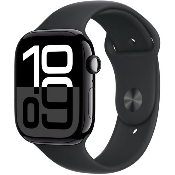 Apple Watch Series 10 GPS + Cellular 46mm Caja Aluminio Negro Azabache y Correa Deportiva Negra S/M Reacondicionado