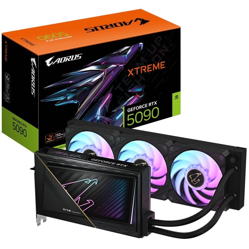 Gigabyte GeForce RTX 5090 AORUS XTREME WATERFORCE 32GB GDDR7 Reflex 2 RTX AI DLSS4 Reacondicionado