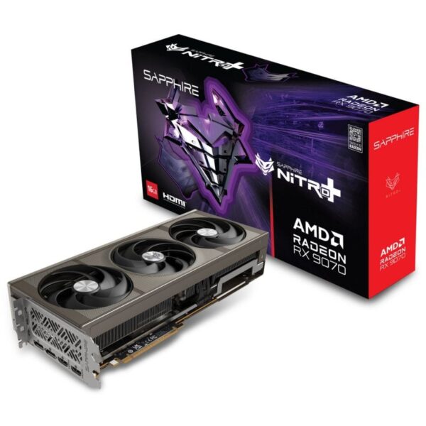 Sapphire NITRO+ AMD Radeon RX 9070 Gaming OC 16GB GDDR6 FSR 4 Reacondicionado