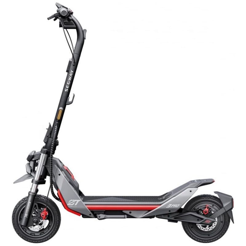 Segway ZT3 Pro E Patinete Eléctrico 650W Gris/Rojo