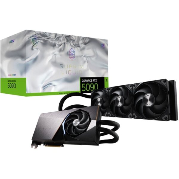 MSI GeForce RTX 5090 SUPRIM LIQUID 32GB GDDR7 Reflex 2 RTX AI DLSS4 Reacondicionado