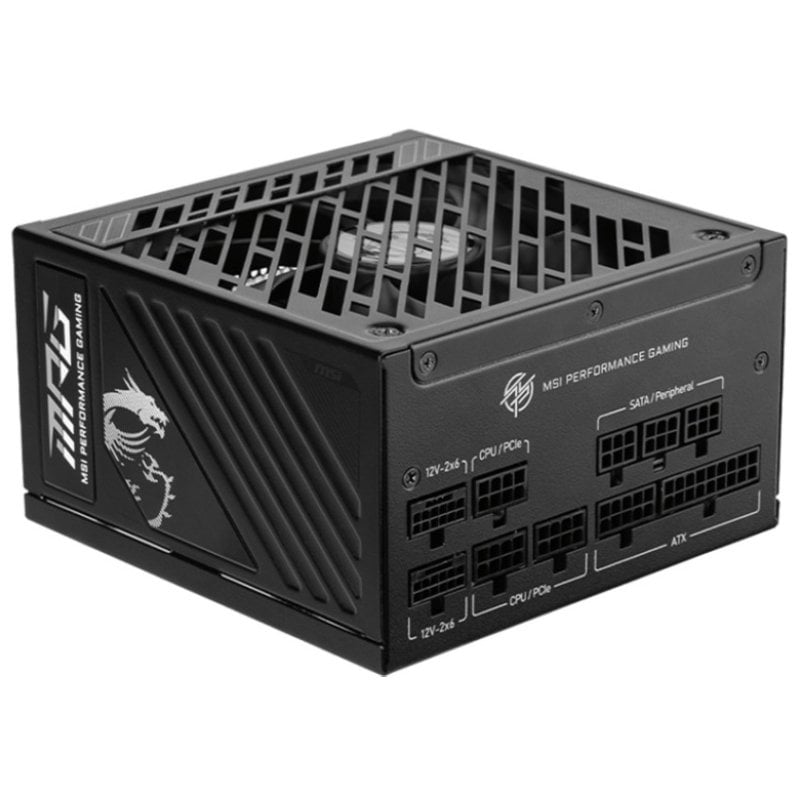 MSI MPG A1000GS PCIE5 ATX 3.1 PCIe 5.1 1000W 80 Plus Gold Modular