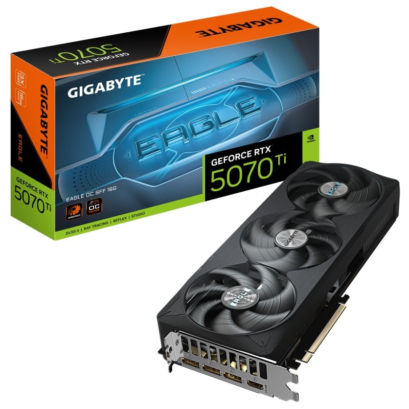 Gigabyte GeForce RTX 5070 Ti EAGLE OC SFF 16GB GDDR7 Reflex 2 RTX AI DLSS4 Reacondicionado
