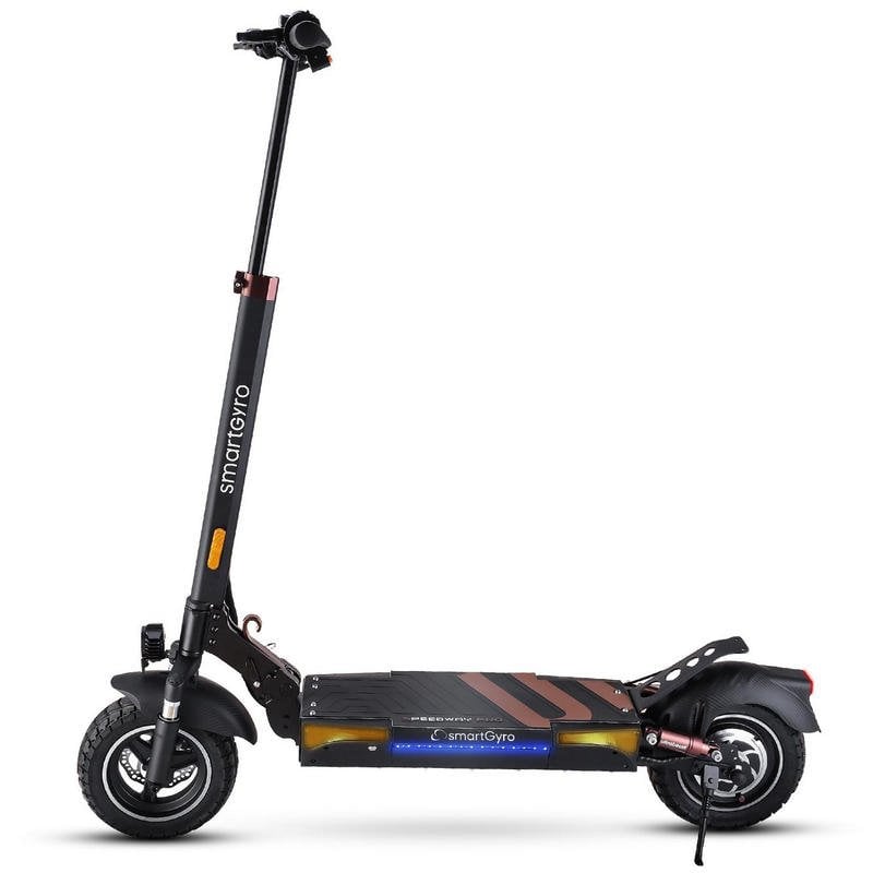 SmartGyro Speedway PRO Patinete Eléctrico con Doble Suspensión y Frenos Disco 1000W Homologado DGT