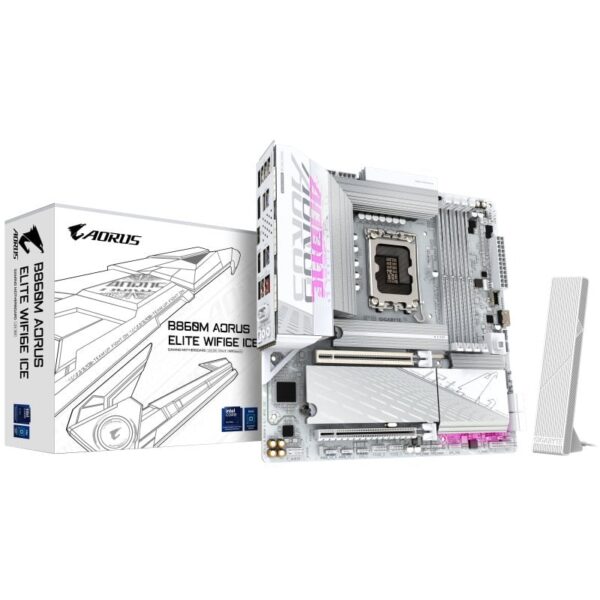 Gigabyte B860M AORUS ELITE WIFI6E ICE Reacondicionado