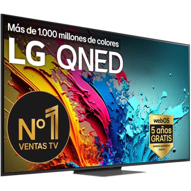 LG 65QNED87T6B 65" QNED UltraHD 4K HDR10 Pro 120Hz WebOS24 AI ThinQ Reacondicionado