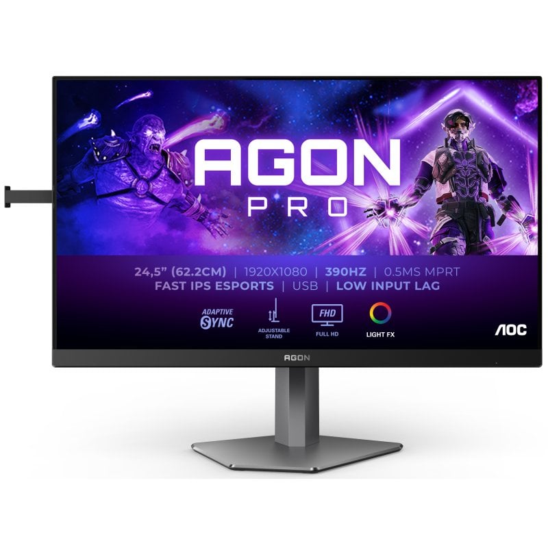 AOC AGON PRO AG256FS 24.5" LED Fast IPS FullHD 390Hz 1ms HDR 400 Reacondicionado