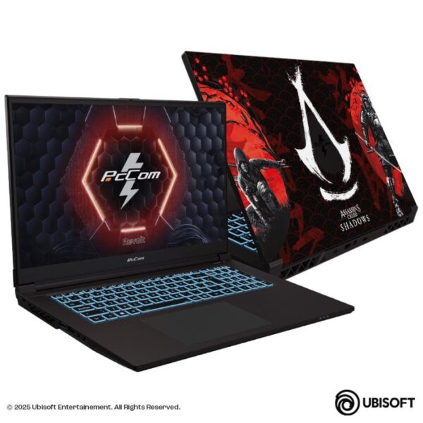 PcCom Revolt 4070 Intel Core i9-14900HX 17.3"/32GB/2TB SSD/RTX 4070/ Assassins Shadows II/ Windows