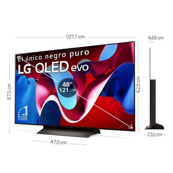 LG OLED48C46LA 48" OLED evo AI UltraHD 4K HDR10 Reacondicionado