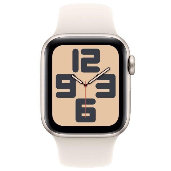 Apple Watch SE GPS 40mm Caja de Aluminio Blanco Estrella con Correa Deportiva Blanco Estrella M/L Reacondicionado