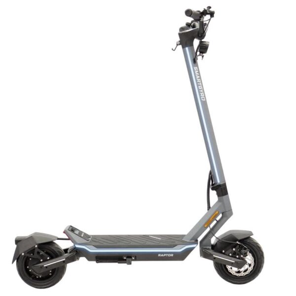 Smartgyro Raptor Evo Patinete Eléctrico 10" 1000W 16000mAh con Frenos Hidráulicos y Doble Suspension
