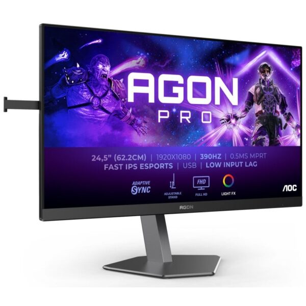 AOC AGON PRO AG256FS 24.5" LED Fast IPS FullHD 390Hz 1ms HDR 400 Reacondicionado