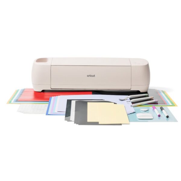 Cricut Explore 4 Máquina de Corte Inteligente + Pack Esencial Reacondicionado