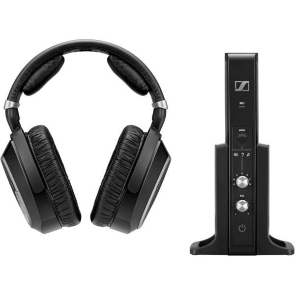 Sennheiser RS 195 Auriculares Inalámbricos Especializados para TV Digital Negros Reacondicionado