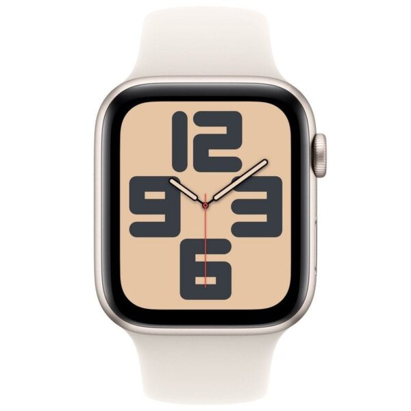 Apple Watch SE GPS + Cellular 44mm Caja de Aluminio con Correa Deportiva Blanco Estrella S/M Reacondicionado
