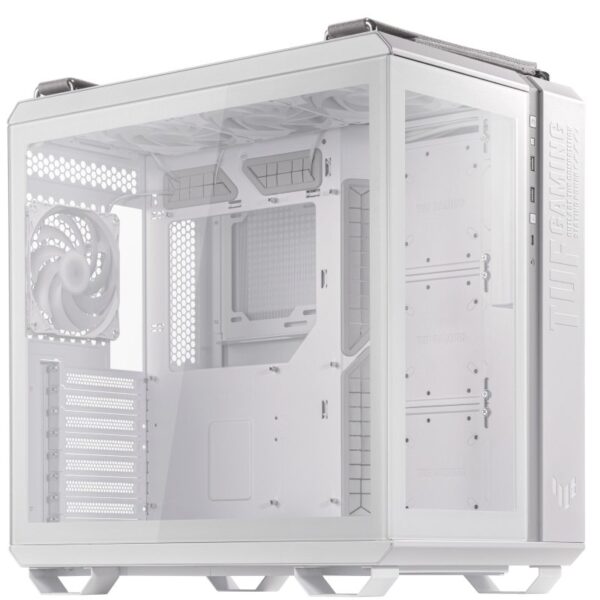 ASUS TUF Gaming GT502 PLUS Midi Tower ATX Doble Cristal Templado USB-C Blanca Reacondicionado