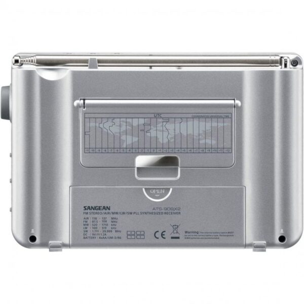 Sangean ATS-909X2 Radio Multibanda Blanca Reacondicionado