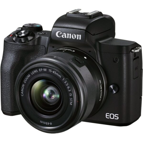 Canon M50 Mark II 24.1MP WiFi Negra + Objetivo 15-45mm F3.5-6.3 IS STM Reacondicionado