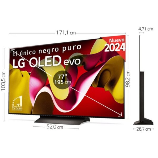 LG OLED evo OLED77C4LA 77" OLED UltraHD 4K WebOS