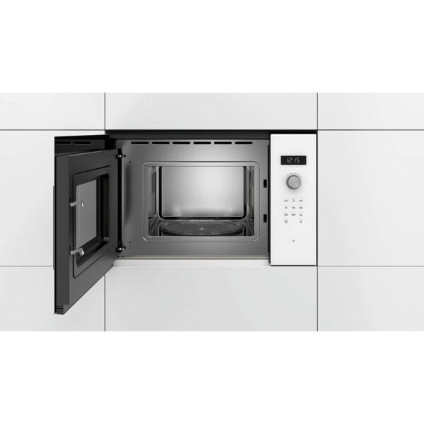 Bosch Serie 6 BFL524MW0 Microondas Integrable con Grill 20L 800W Blanco Reacondicionado