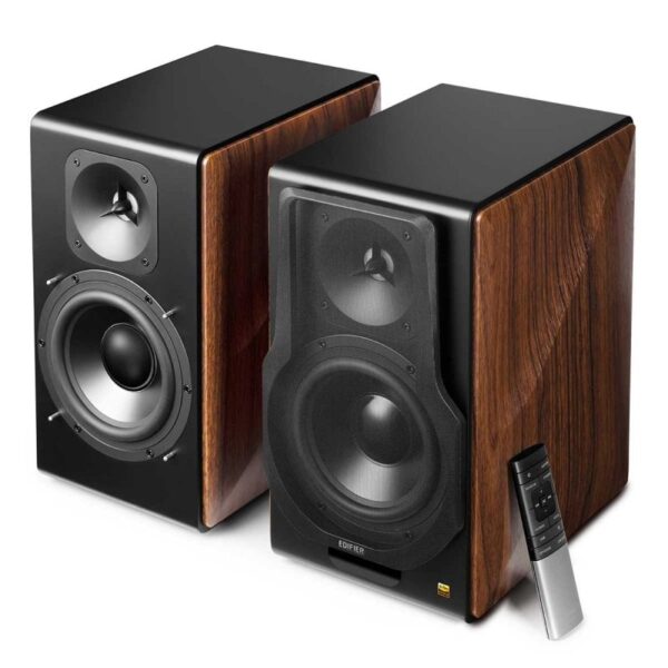 Edifier S3000MKII Altavoces Activos con WiFi/Bluetooth Marrones