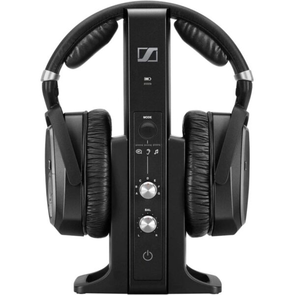 Sennheiser RS 195 Auriculares Inalámbricos Especializados para TV Digital Negros Reacondicionado