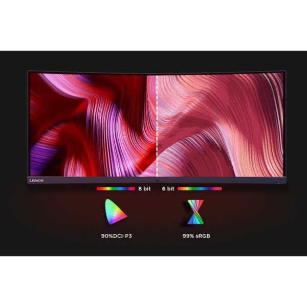 Lenovo Legion R34w-30 34" LED VA UltraWide QHD 180Hz Altavoces Altura Ajustable Curva Reacondicionado