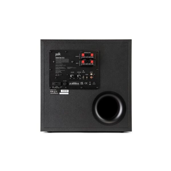 Polk Monitor XT12 Subwoofer Activo de 12" 100W Negro Reacondicionado