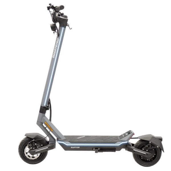 Smartgyro Raptor Evo Patinete Eléctrico 10" 1000W 16000mAh con Frenos Hidráulicos y Doble Suspension