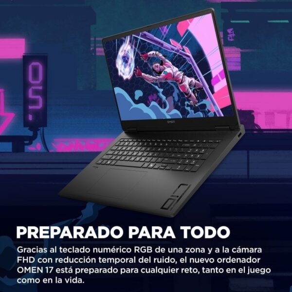 HP OMEN 17-db0002ns AMD Ryzen 7 8845HS/32GB/1TB SSD/RTX 4070/17.3"