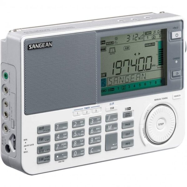 Sangean ATS-909X2 Radio Multibanda Blanca Reacondicionado