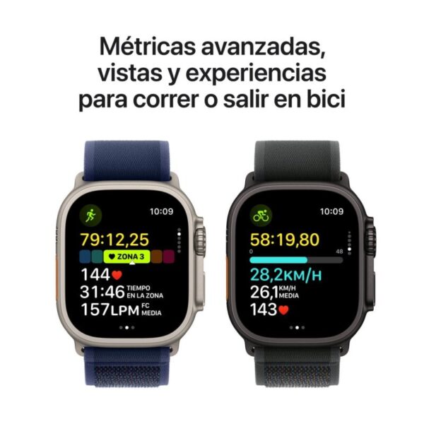 Apple Watch Ultra 2 GPS + Cellular 49mm Caja Natural Titanio con Correa Milanese Loop Titanio M Natural Reacondicionado
