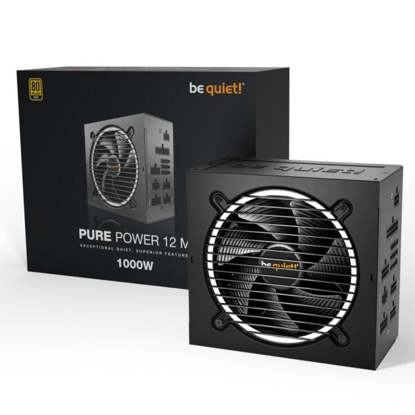 Be Quiet! Pure Power 12 M 1000W 80 Plus Gold Modular Reacondicionado