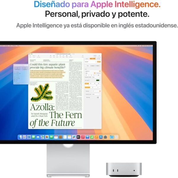 Apple Mac mini Apple M4 10 Núcleos/16GB/256GB SSD/GPU 10 Núcleos Reacondicionado