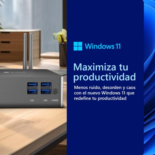 Alurin Unit Intel Celeron N4500 / 8GB / 1TB SSD + Windows 11 Home Reacondicionado