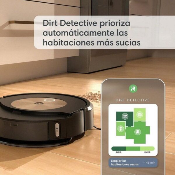 iRobot Roomba Combo j9+ Robot Aspirador WiFi con Base de Vaciado Automático